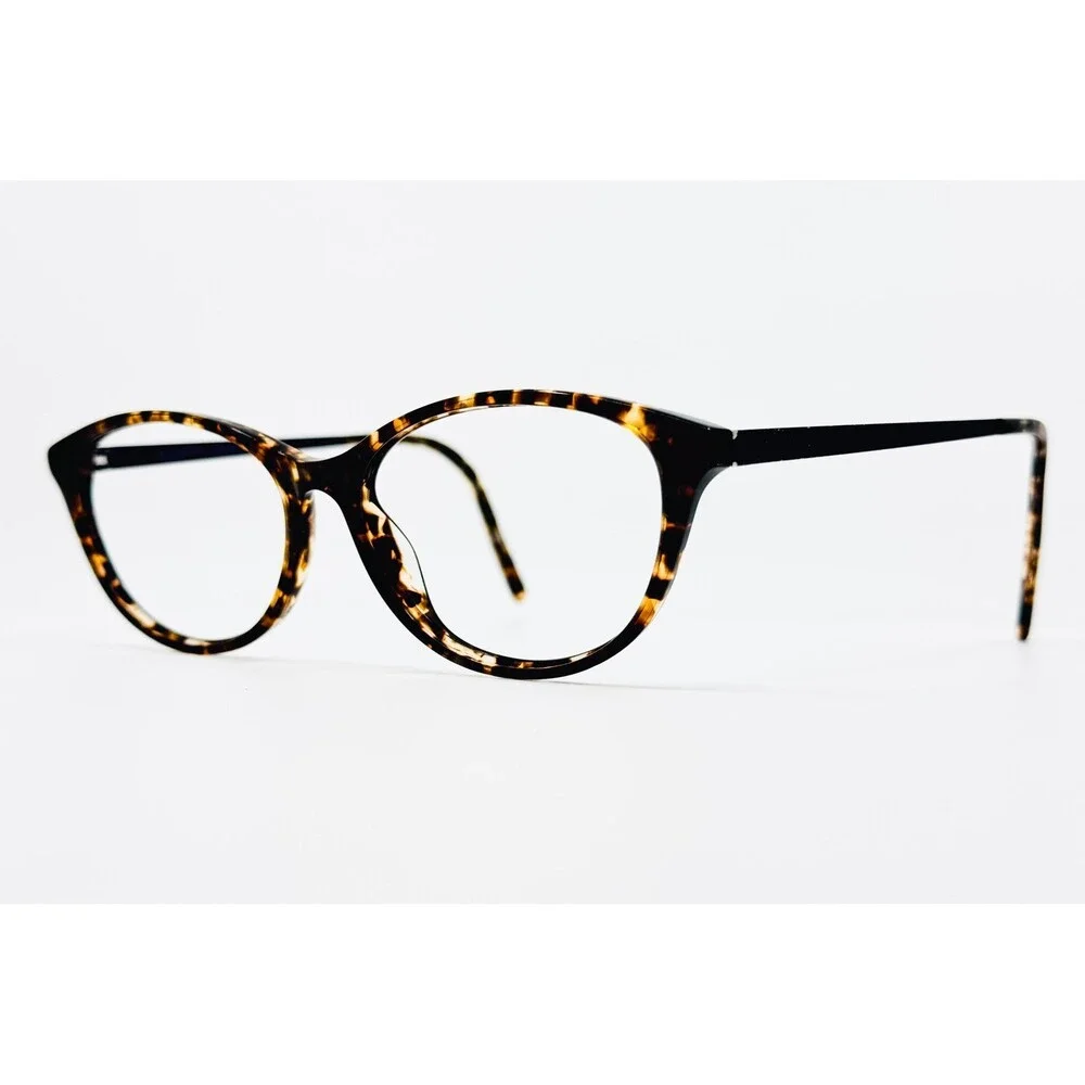 Humphrey's Eyeglasses Womens Brown Tortoise Blouse Col 1 Cat Eye 51-15-140